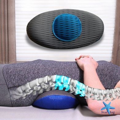 Ортопедическая подушка для поясницы Lumbar Support TV One &bull; Подушка для поясницы с эффектом памяти с мягким покрытием