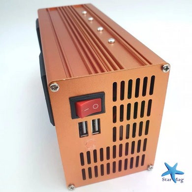 Перетворювач напруги LCD SMART 3000W 12V/24V у 220V &bull; Автомобільний інвертор з дисплеєм для дому, авто та резервного живлення