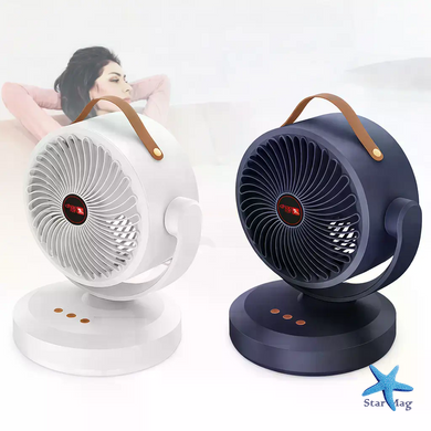 Міні вентилятор настільний портативний Mini Fan VU-05/FS-25 &bull; Компактний вентилятор для дому, офісу, робочого столу та поїздок
