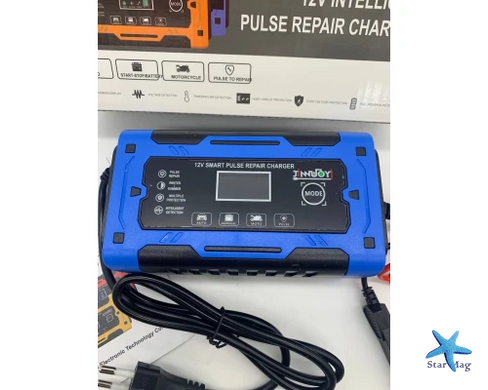 Импульсное зарядное устройство для аккумулятора 12V 10A &bull; Автоматическое зарядное устройство для автомобильного аккумулятора 12 В 10 А
