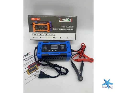 Импульсное зарядное устройство для аккумулятора 12V 10A &bull; Автоматическое зарядное устройство для автомобильного аккумулятора 12 В 10 А