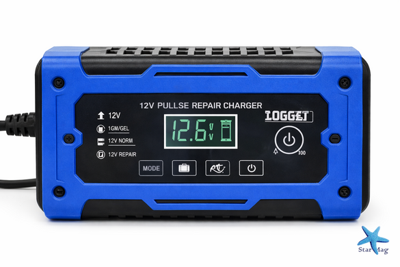 Импульсное зарядное устройство для аккумулятора 12V 10A &bull; Автоматическое зарядное устройство для автомобильного аккумулятора 12 В 10 А