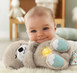 Плюшевая игрушка - ночник Выдрочка Soothe Snuggle Otter Сказочные сны выдрёнка Игрушка для ребенка с музыкой, подсветкой, дыханием