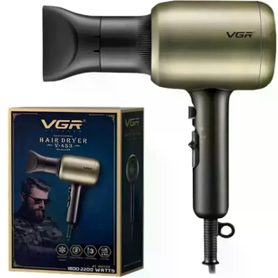 Фен VGR V-453 &bull; Профессиональный фен для волос VGR V-453 2200 Вт с холодным обдувом, регулировкой температуры и концентратором