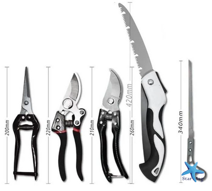 Набор садовых инструментов Garden Set SK-5 Top AND 868/5PCS &bull; Комплект 5 предметов для ухода за садом, клумбами, растениями и рассадой