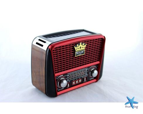 Ретро радиоприёмник RX-456 USB/аккумулятор Распродажа PR4