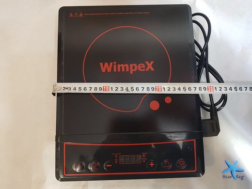 Настольная плита индукционная WimpeX WX1323 (2000 Вт)CG12 PR5