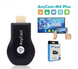 Беспроводной приемник для трансляции экрана AnyCast M9 Plus ∙ Медиаплеер беспроводной AnyCast M9 Wi-Fi для ТВ для трансляции с телефона