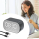 Bluetooth колонка с часами S15 BT ∙ Портативная беспроводная колонка с будильником, FM-радио, LED-дисплеем и поддержкой microSD