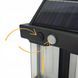 Фонарь на солнечной батарее с датчиком движения Solar Wall Lamp COBA CB-228 &bull; Уличный LED прожектор с солнечной панелью CB-228