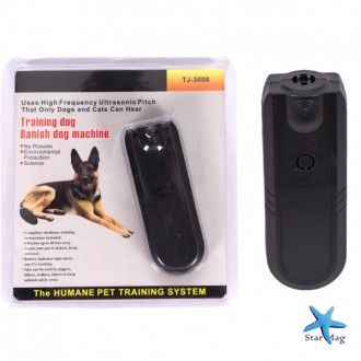 Кишеньковий ультразвуковий відлякувач собак Dog Repeller Sonic TJ-3008