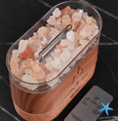 Увлажнитель воздуха с камнями Aroma Diffuser UV-1/FT-1928 с функцией увлажнения ∙ Настольная соляная лампа Aroma Diffuser UV-1/FT-1928