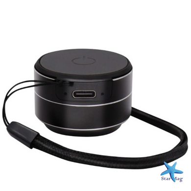 Вибрационная Bluetooth-колонка Hombasing 3 Вт с магнитом и присоской &bull; Беспроводная мини-колонка Hombasing Bluetooth 5.3 с аккумулятором и зарядкой Type-C