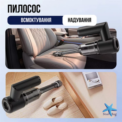 Беспроводной вакуумный пылесос 5в1 для дома, авто и окон &bull; Очиститель окон, мини-пылесос, насос, вакууматор и пылеудалитель