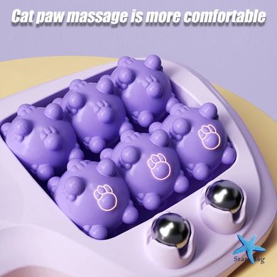 Роликовий магнітний масажер для стоп Cat Claw Style Foot Massager Акупунктурна терапія для ніг