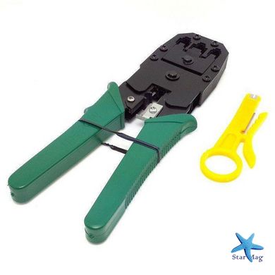 Зажимные клещи для зачистки и обжима проводов Wire Stripper ∙ Инструмент для снятия изоляции