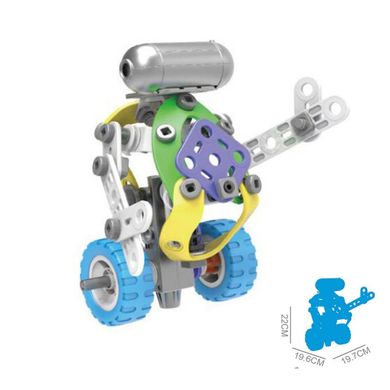Конструктор детский Build&Play 5 в 1 с мотором 109 элементов J-7783