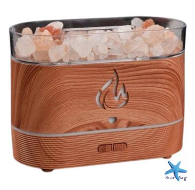 Увлажнитель воздуха с камнями Aroma Diffuser UV-1/FT-1928 с функцией увлажнения ∙ Настольная соляная лампа Aroma Diffuser UV-1/FT-1928
