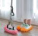 Домашние тапочки &ndash; моп для уборки полов SweepSlippers &middot; Тапки - полотерки из микрофибры