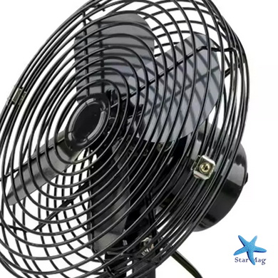 Аккумуляторный вентилятор Lithium Electric Fan 48V черный &bull; Портативный беспроводной вентилятор с Li-ion аккумулятором для дома, дачи, офиса и отдыха