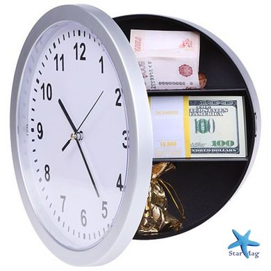 Настенные часы – сейф SAFE CLOCK ∙ Часы с тайником