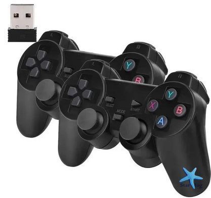 Ігрова приставка X2 Plus Gamestick з двома бездротовими джойстиками ∙ Gamepad-приставка X2 Plus 64GB з підтримкою 4K Ultra HD
