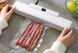 Вакууматор Vacuum Fresh TV-SH-09 &bull; Вакуумний пакувальник для продуктів із запаюванням пакетів для кухні, зберігання та заморожування