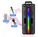 Колонка Bluetooth Wireless Speaker TTD-2806 яскрава атмосфера для вечірок ∙ Портативна колонка акумуляторна USB Bluetooth з мікрофоном 8,5" 40 W