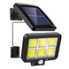 Вуличний акумуляторний LED ліхтар на сонячній батареї Solar Street Light SL-F120 &bull; Світлодіодний автономний прожектор для двору, вулиці, саду та дачі