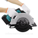 Акумуляторна циркулярна пила Circular Saw X-510 48V з 2 АКБ &bull; Бездротова дискова пила для дерева, фанери, ДСП і домашніх робіт