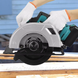 Акумуляторна циркулярна пила Circular Saw X-510 48V з 2 АКБ &bull; Бездротова дискова пила для дерева, фанери, ДСП і домашніх робіт