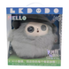 Интерактивная плюшевая AI-игрушка Ledodo с LED-глазами серая &bull; Мягкая игрушка с искусственным интеллектом для детей