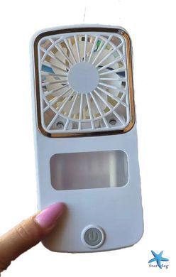 Ручний вентилятор ARCTIC COLD Pocket Chill &bull; Портативний міні-вентилятор з LED-підсвіткою та USB-зарядкою