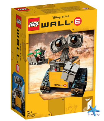 Конструктор робот Валли WALL-E 687 деталей подвижные руки и колеса ∙ 3D конструктор Строительные Блоки Робот Валли 687 деталей