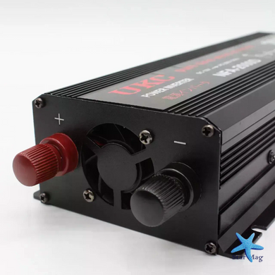 Інвертор 5 CORE 2000W 12V з чистою синусоїдою &bull; Перетворювач 5 CORE 2000W 12V-220V AC/DC Pure Sine Wave для резервного живлення