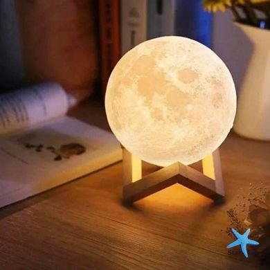 Настільний 3D світильник – нічник Місяць ∙ Magic 3D Moon Lamp