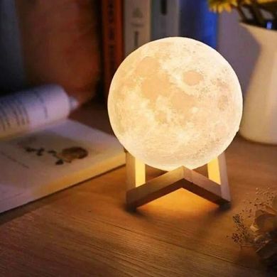 Настольный 3D светильник – ночник Луна ∙ Magic 3D Moon Lamp