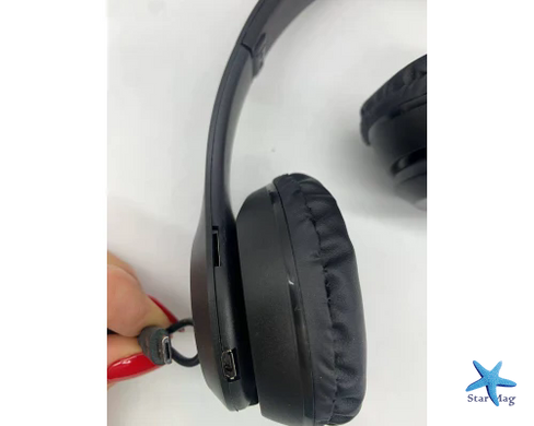 Бездротові Bluetooth навушники P-47 з мікрофоном &bull; Накладна гарнітура Wireless P-47 для телефону, музики, спілкування та щоденного використання