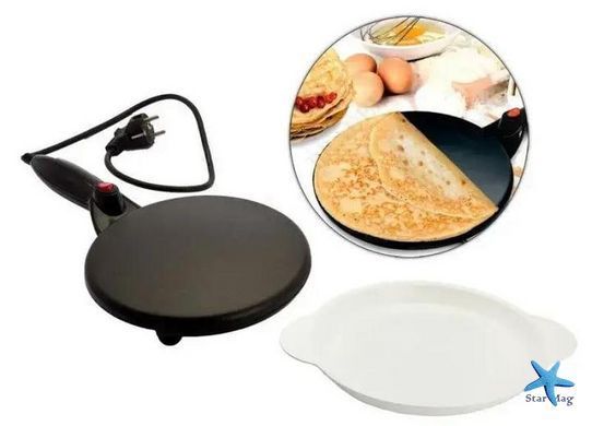 Блинница электрическая CREPE MAKER &bull; Сковорода для блинов с антипригарным покрытием