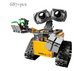 Конструктор робот Валли WALL-E 687 деталей подвижные руки и колеса ∙ 3D конструктор Строительные Блоки Робот Валли 687 деталей