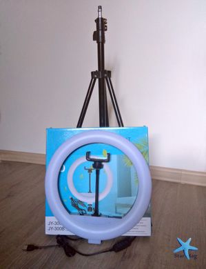 Кольцевая Led лампа JY-300 30 см | Светодиодная селфи лампа | Кольцевой свет без штатива