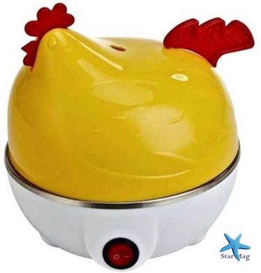 Яйцеварка электрическая Курочка Egg Cooker 3106 ∙ Прибор для быстрой варки приготовления яиц