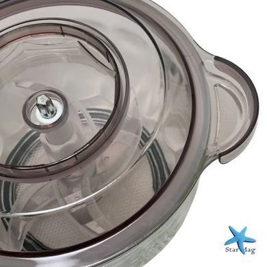 Стеклянный измельчитель Hoffmans HM-8843 &bull; 2 л 1200Вт универсальный кухонный чоппер