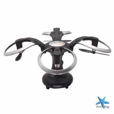 Складной квадрокоптер Sirius Alpha 415 с WIFI камерой | Квадрокоптер-трансформер для детей | Летающий дрон PR5