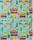 Дитячий розвиваючий складний термокилимок 200*180 см Folding baby mat Ігровий килимок для дітей (Автобус)