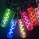 Гирлянда Удлинённые лампы спираль SFK-48 220V ∙ Уличная LED-гирлянда SFK-48 с удлинёнными спиральными лампами