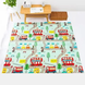 Дитячий розвиваючий складний термокилимок 200*180 см Folding baby mat Ігровий килимок для дітей (Автобус)