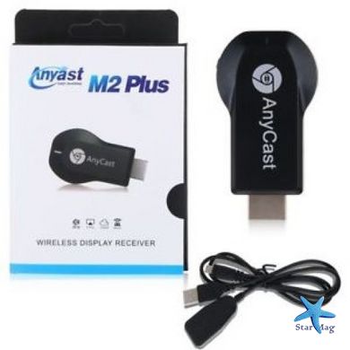 Медиаплеер Miracast AnyCast M2 Plus HDMI с встроенным Wi-Fi модулем PR3