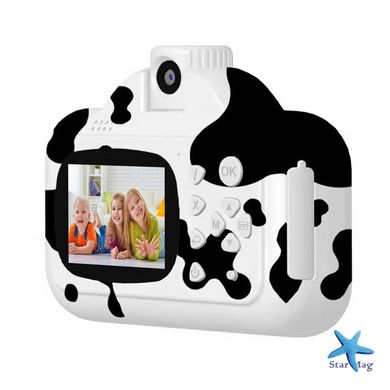 Детский фотоаппарат с мгновенной печатью фотографий Wi Fi Print Camera Фотокамера с встроенным принтером для моментальных снимков