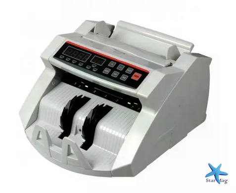 Счётная машинка MG-2089 белая &bull; Счётчик банкнот Bill Counter 2089 UV/MG с детектором валют, фасовкой и выносным дисплеем